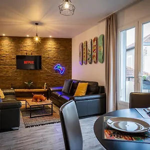 Appartement Thebrooklyn T3, Proche Centre-ville-fibre/netflix, Montluçon